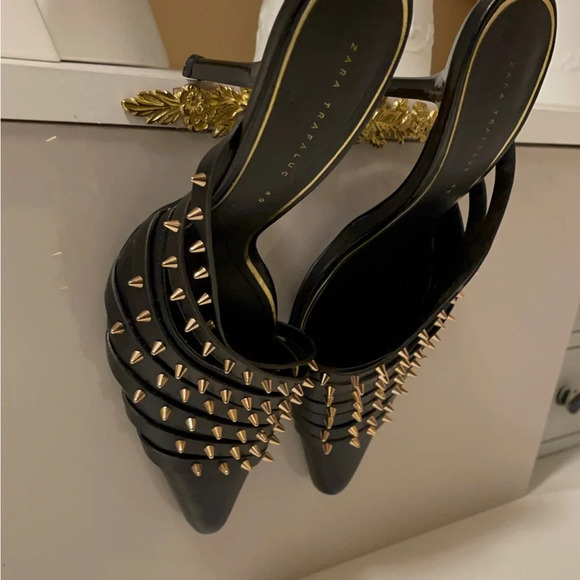 Zara sold studs spike mules new conditions - Picture 10 of 14